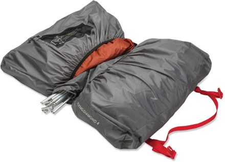 Stuff Sack Open (Rust/Charcoal)