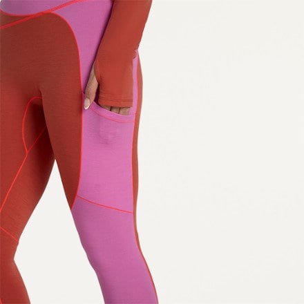SENIQ Wool Sculpt Merino Base Layer Leggings - Women's 5