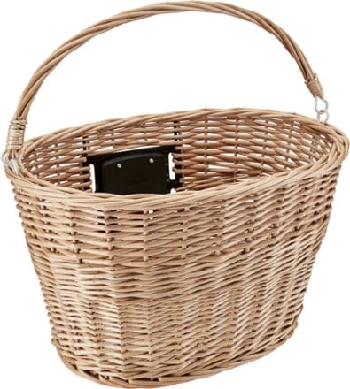 Quick Release Wicker Bike Basket