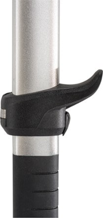 Black Diamond Venom Adze Ice Axe Detail view (Silver)