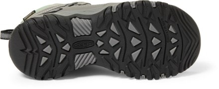 KEEN Targhee IV Mid Waterproof Hiking Boots - Big Kids' Sole view