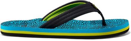 Reef Kids' Ahi Flip Flop Blue Coral