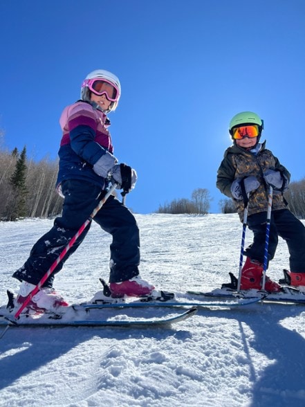 Location Image for Kids' Adjustable Design Your Own Ski Poles - Pair