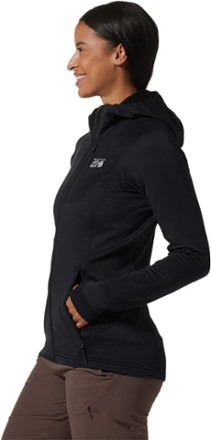 Mountain Hardwear Polartec Power Grid Full-Zip Hoodie - Women's 2