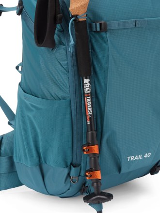 REI Co-op Trail 40 Pack - Men's Trekking pole attachments