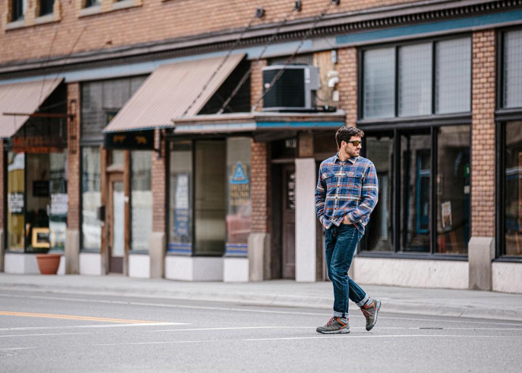 Location Image for Sypes Mid Leather Waterproof Hiking Boots - Men's