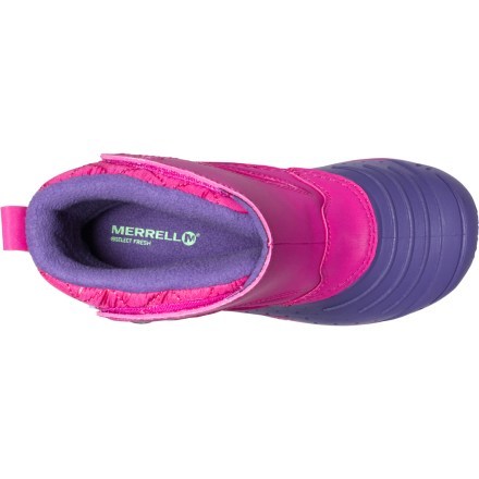 Top View (Purple/Pink)