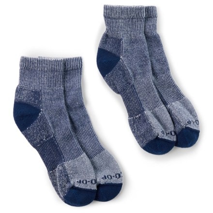 REI Co-op COOLMAX EcoMade Ultralight Tech Hiking Quarter Socks - Seconds - 2 Pairs 1