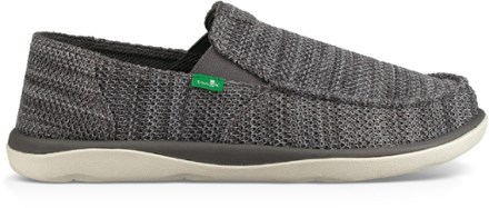 Sanuk Men's Vagabond Slip On, Charcoal, 10 M US 