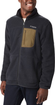 mens columbia fleece jacket with hood