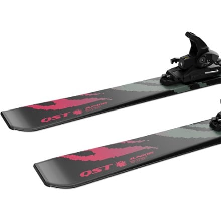 Salomon QST Jr Black S Skis with Bindings - Kids' - 2026/2027 4