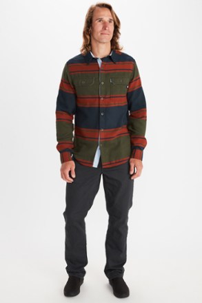 Marmot Del Norte Midweight Flannel Long-Sleeve Shirt - Men's 3