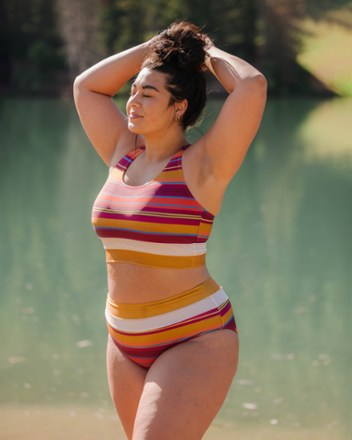 Location Image for Colorblock Swimsuit Bottoms - Women's