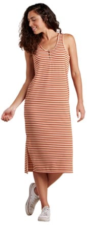 Toad&Co Piru Henley Midi Tank Dress 0