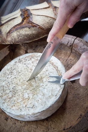 Opinel Cheese Knife and Fork Set 9