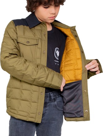 Obermeyer TB Wilder Puffy Down Shirt Jacket - Boys' 7