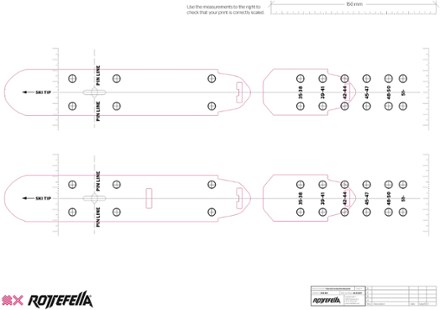 Rottefella Touring Auto Mounting Plates 2