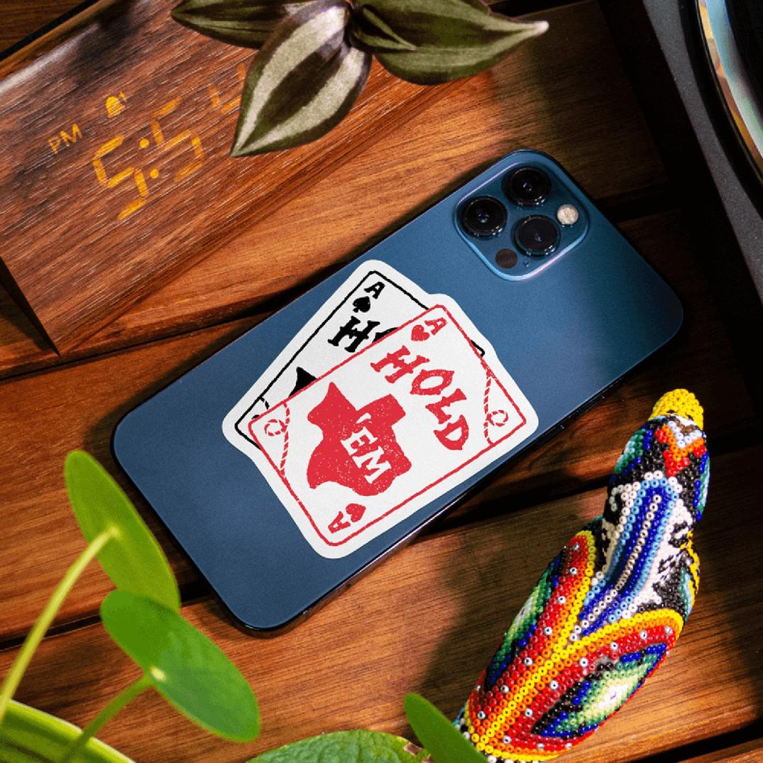 Location Image for Texas Hold 'em Sticker