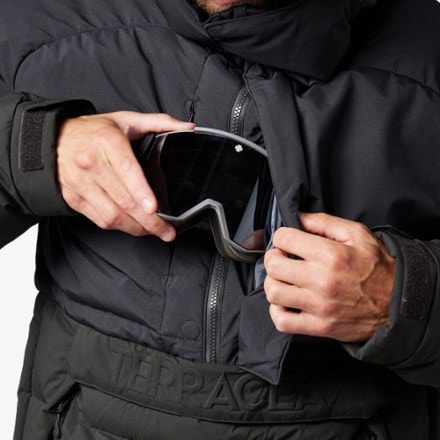 TERRACEA Bearhug Half-Zip Pullover Puffer Down Jacket - Men's Goggles not included