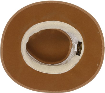 Dorfman Hat Co. Cooler Canvas Soaker Aussie Hat 3