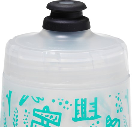 Salsa Gravel Stories Purist Water Bottle - 26 fl. oz. Bottle cap (Gravel Stories)