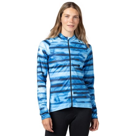 Terry Thermal Full-Zip Cycling Jersey - Women's 0