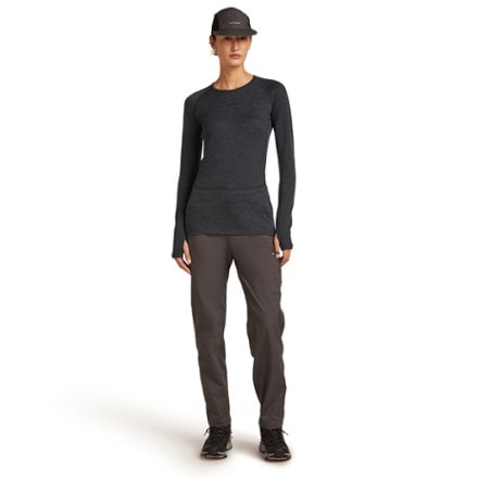 Icebreaker Merino 260 ZoneKnit Long-Sleeve Crew Base Layer Top - Women's 10
