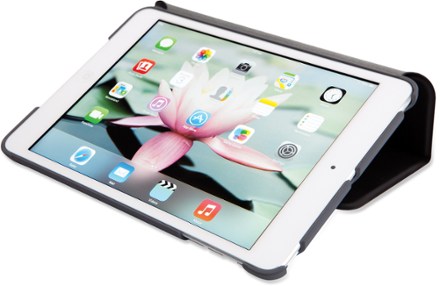 Angled front view in use (Black)