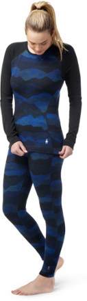 Smartwool Classic Thermal Merino Pattern Crew Base Layer Top - Women's 3