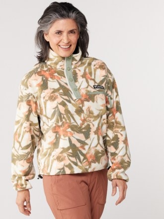 Columbia Helvetia Cropped Half-Snap Fleece Pullover - Women's 1