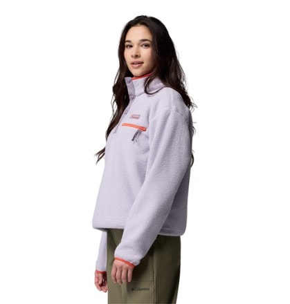Columbia Helvetia II Cropped Half-Snap Fleece Pullover - Women's 4