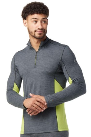 Smartwool Merino Sport Long-Sleeve Quarter-Zip Top - Men's 1