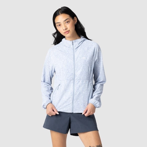 On Body Image of color Titanium Tamarack Print