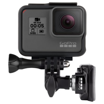 GoPro Helmet Front and Side Mount Side view