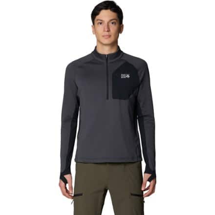 Mountain Hardwear Up First Tech Fleece Quarter-Zip - Men's 0