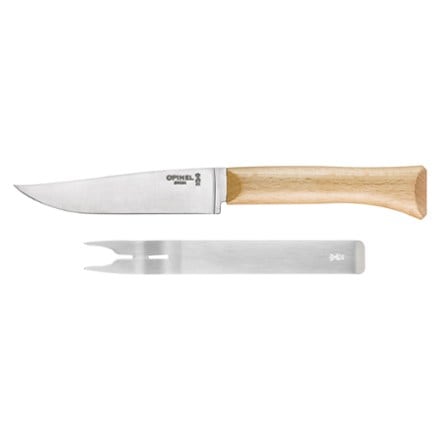 Opinel Cheese Knife and Fork Set 0