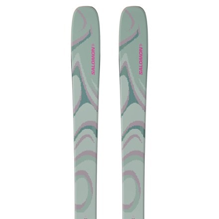 Salomon QST 100 Iceberg Green Skis - 2025/2026 4