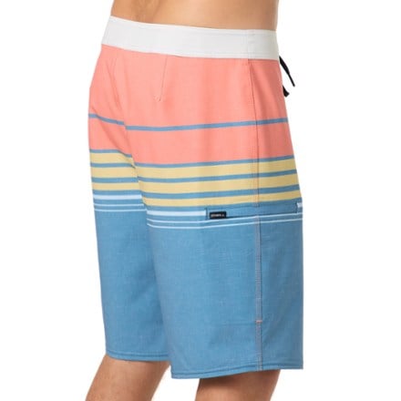 O'Neill Hyperfreak Heat Stripe 20" Board Shorts - Men's 4