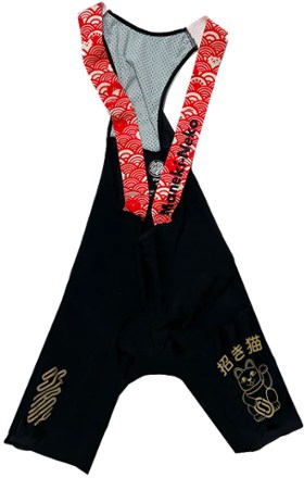 Ostroy Men's Lucky Cat Cycling Bib Shorts