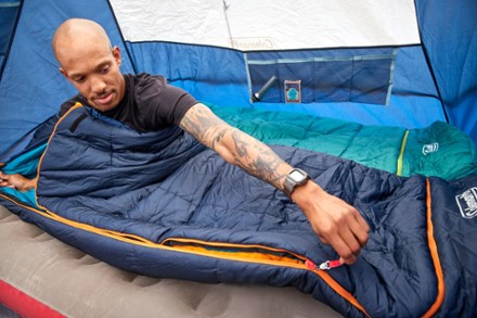 Coleman Big Bay 20 Big & Tall Contour Sleeping Bag 9
