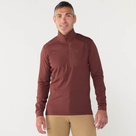 Arc'teryx Rho LT Zip-Neck Base Layer Top - Men's 1