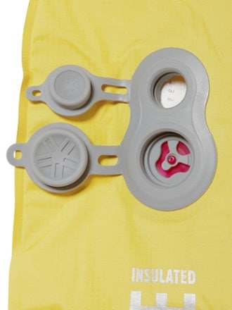 Big Agnes Divide Insulated Sleeping Pad Air valve (Yellow)