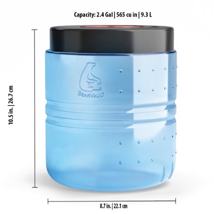 BearVault BV475 Trek Bear Canister 2