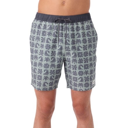 O'Neill Hermosa Elastic Waist 17" Swim Trunks - Men's 0