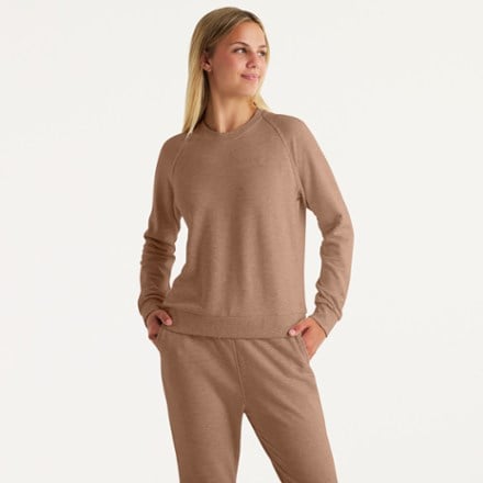 Free Fly Lightweight Fleece Crew Shirt - Women's 1