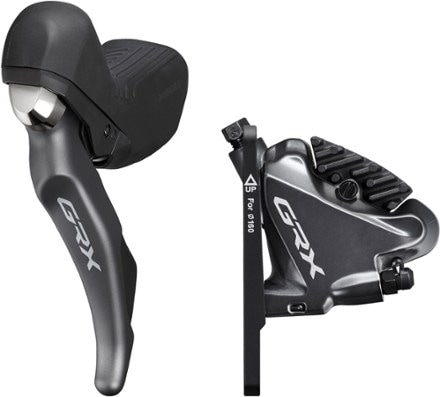 Shimano GRX 810 2x Front Shift/Brake Lever and Caliper Set 0