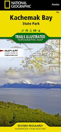 National Geographic Kachemak Bay State Park Map 0