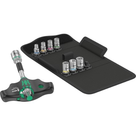 Wera Kraftform Kompakt 400 RA T-Handle Ratchet Set 2 - 9 Pieces 0