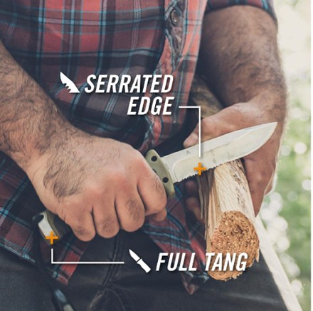 Gerber Ultimate Survival Fixed Blade Knife 10