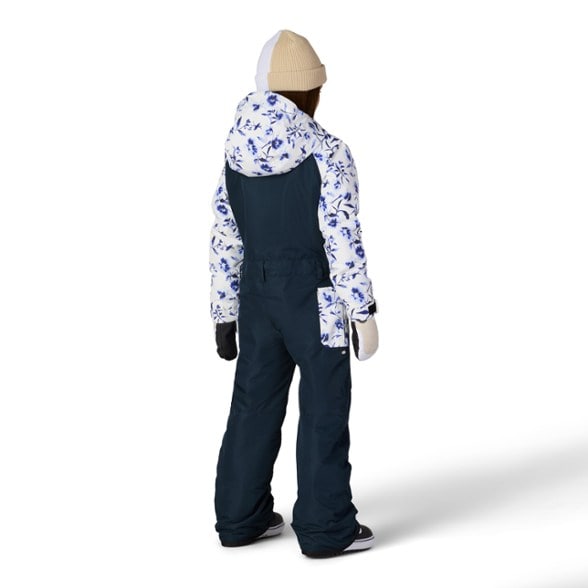 On Body Image of color Blue Porcelain Colorblock